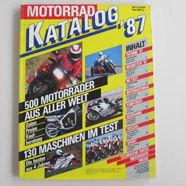 Motorrad Katalog 1987