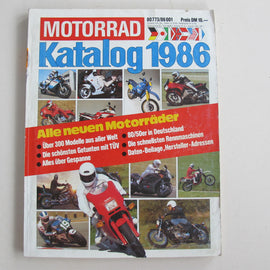 Motorrad Katalog 1986