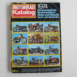 Motorrad Katalog 1974