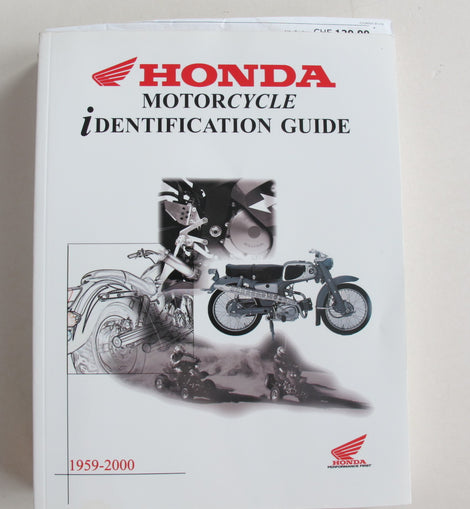 Motorrad Buch Honda Motorcycle Identification Guide 2000
