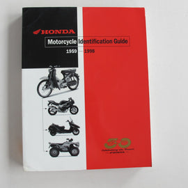 Motorrad Buch Honda Motorcycle Identification Guide 1998