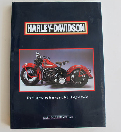 Motorrad Buch Harley-Davidson die amerikanische Legende (hoch Format)