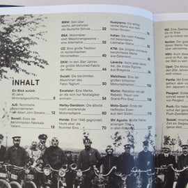 Motorrad Buch Klassische Motorräder aus acht Jahrzehnten