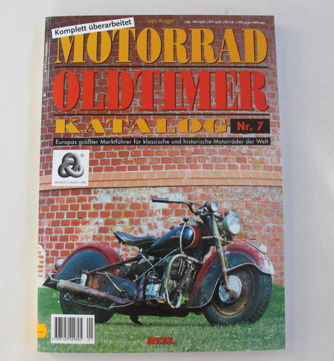 Motorrad Oldtimer Katalog Nr 7 1996