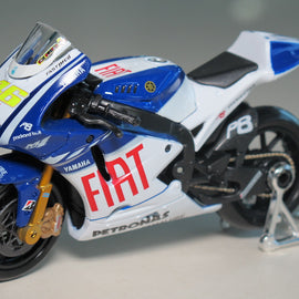 Motorradmodell 1:18 Yamaha M1 FIAT VR Valentino Rossi #46 Team 2009