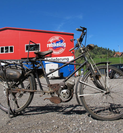 Motorrad Suzuki MF1 SJK Mini Free 1953