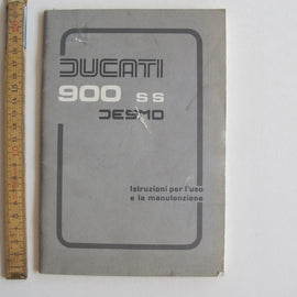 FHB Fahrerhandbuch Ducati 900 SS 1976 Desmo