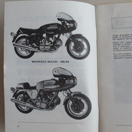 FHB Fahrerhandbuch Ducati 900 SS 1976 Desmo