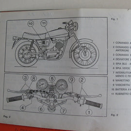 FHB Fahrerhandbuch Moto Morini 125 1977