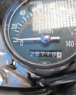 Honda CG125 blau occ.