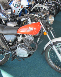 Honda XL125K0 orange occ.