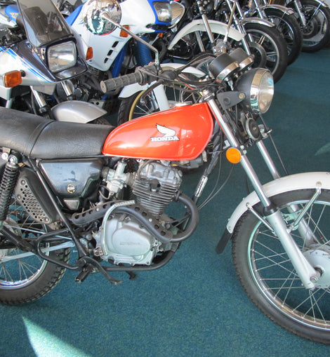 Honda XL125K0 orange occ.