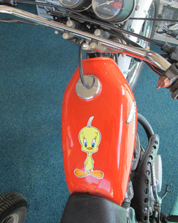 Honda XL125K0 orange occ.