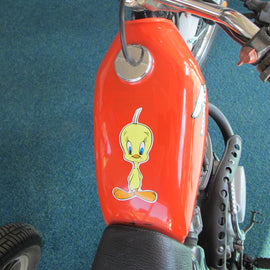 Honda XL125K0 orange occ.