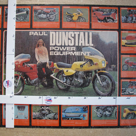 Poster Motorrad Dunstall 1974