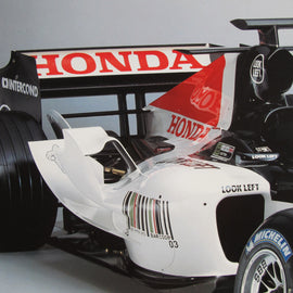 Poster Auto Honda F1 BAR 2005