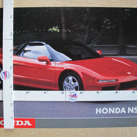Poster Auto Honda NSX 1. Version rot