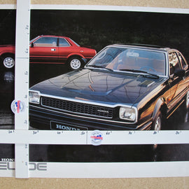 Poster Auto Honda Prelude