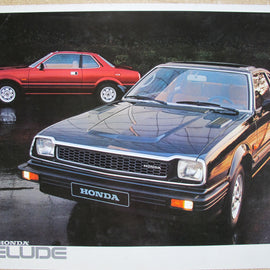 Poster Auto Honda Prelude