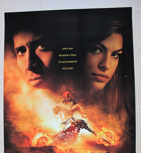 Poster Motorrad Kino Ghost Rider 2006 original