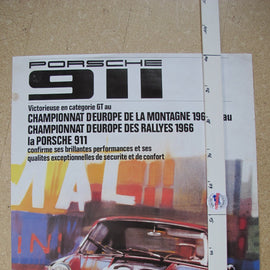 Poster Auto Porsche 911 1967