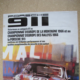 Poster Auto Porsche 911 1967