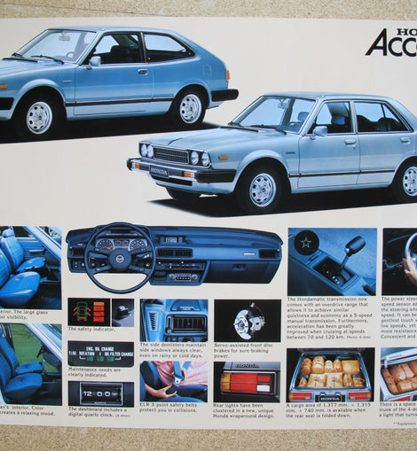 Poster Auto Honda Accord
