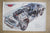 Poster Auto Austin Healey Schnitt