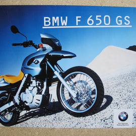 Poster Motorrad BMW F650GS