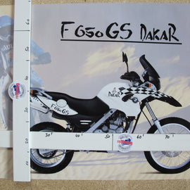 Poster Motorrad BMW F650GS Dakar