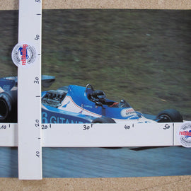 Poster Auto Ligier F1 J. Laffite Gitanes #26