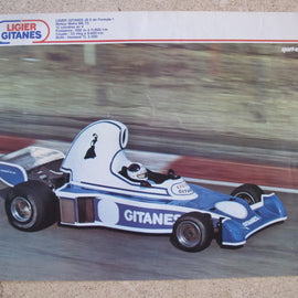 Poster Auto Ligier JS5 Matra MS73