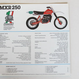 Prospekt Cagiva MXR250