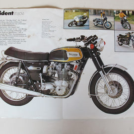 Prospekt Triumph Trident T150V