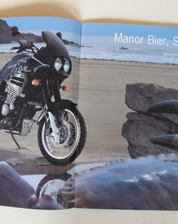 Prospekt Triumph Modellreihe rot