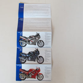 Prospekt Triumph Modellreihe 1992