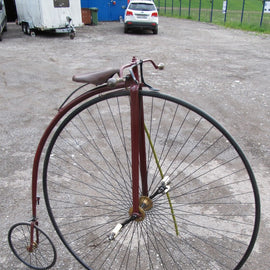 Hochrad Fahrrad 1884