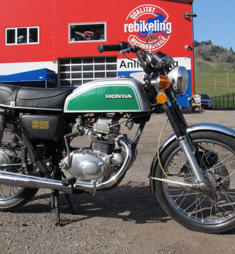Honda CB125B6/K6 grün-silver occ.